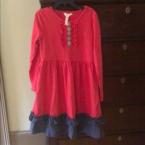 Girl’s Matilda Jane dress and matching tights